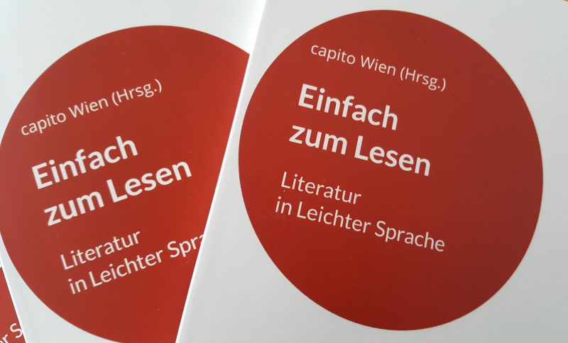 Das ist das Buch von capito Wien. Es heißt: Einfach zum Lesen.